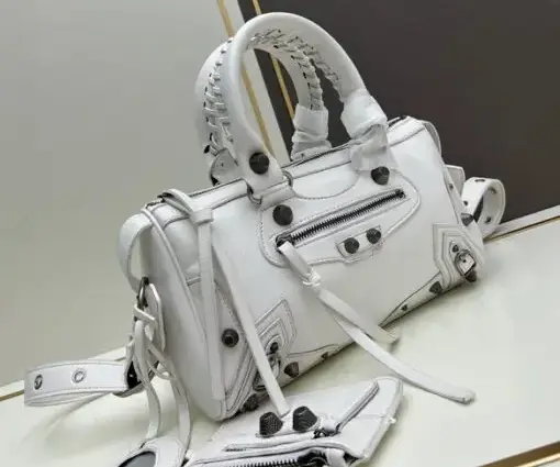 Balenciaga Mini Citi Bag White