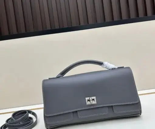 Balenciaga Single Shoulder Bag Dark Grey