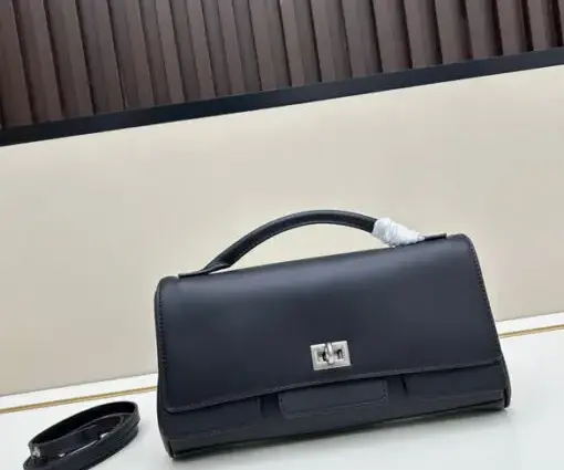Balenciaga Single Shoulder Bag Black