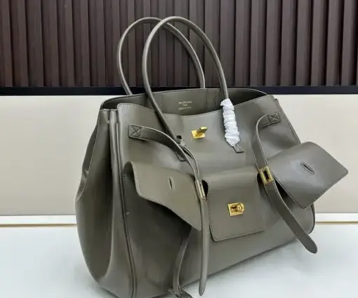 Balenciaga Belair Carry Forest Green