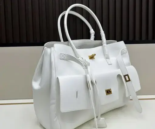 Balenciaga Belair Carry White