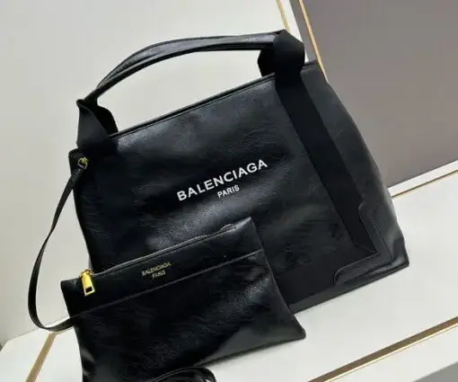 Balenciaga Cabas Bag Black