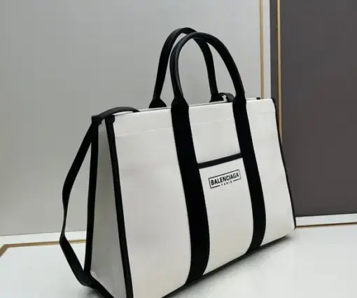 Balenciaga Hardware Tote Bag Black & White