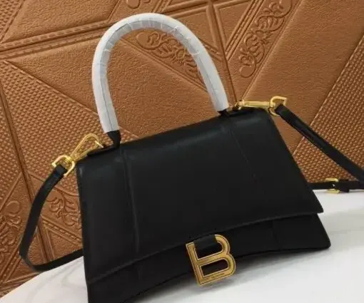 Balenciaga Hourglass Bag Black