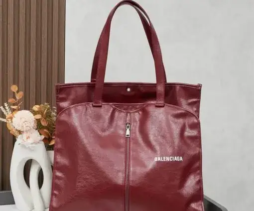 Balenciaga Crush Bag Red