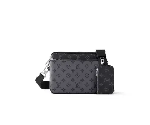 LV Trio Messenger Monogram Eclipse Bag