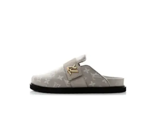 LV Cosy Flat Comfort Clog Beige