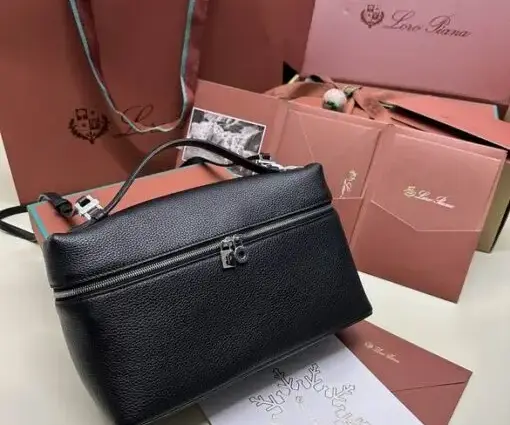 Loro piana Extra Pocket Bag Black