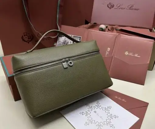 Loro piana Extra Pocket Bag Olive Green