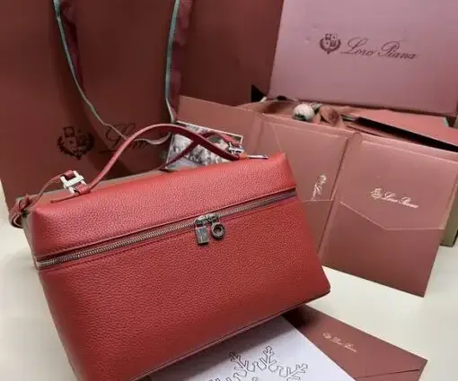 Loro piana Extra Pocket Bag Red