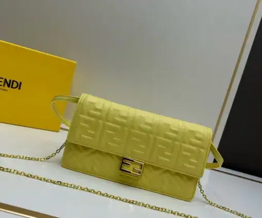 Fendi Bag Raw Yellow