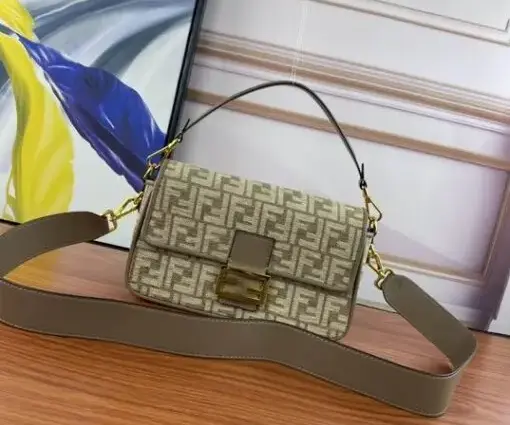 Fendi Baguette Bag Beige