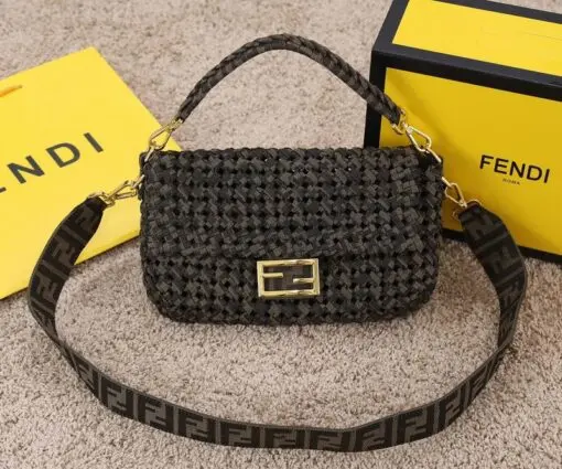 Fendi Baguette Bag Brown