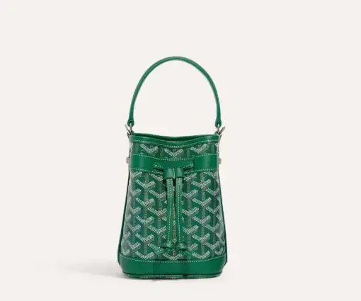 Goyard Petit Flot Mini Bucket Bag Green