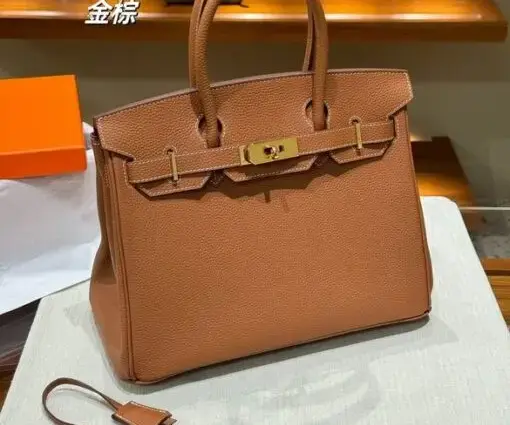 Hermes Birkin Togo Bag Brown