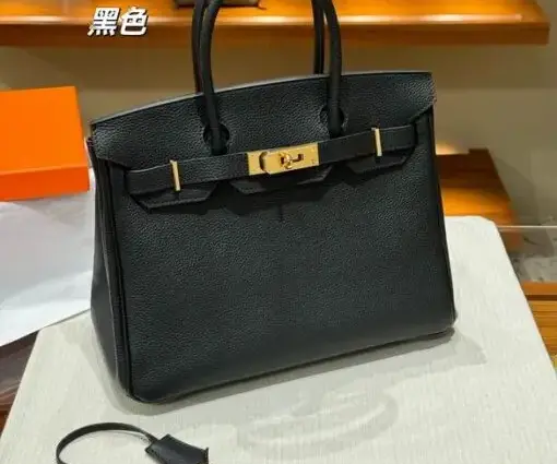 Hermes Birkin Togo Bag Black