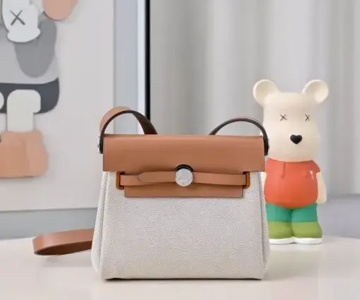 Hermès Bride A Brac Case Brown & White