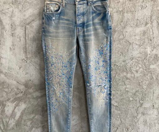 AMIRI Crystal Painter Jeans Clay Indigo Wash