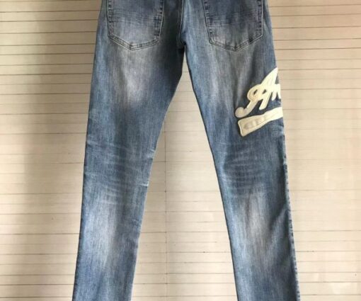 Alternative view of AMIRI Men's Slim Fit Jeans Blue Wash