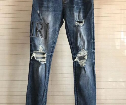 Amiri Jeans Navy Blue