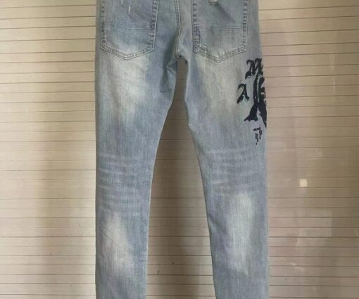 Alternative view of Amiri Jeans Fade White M2