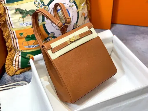 Hermes Kelly Ado Bag Brown