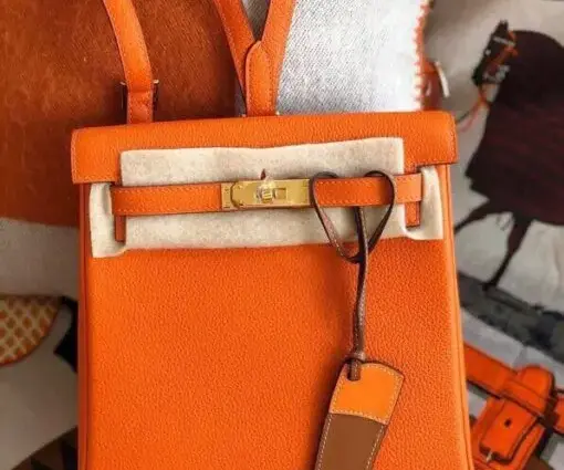 Hermes Kelly Ado Bag Orange