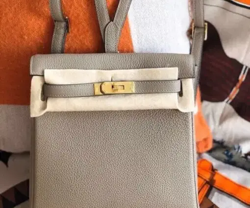 Hermes Kelly Ado Bag Grey