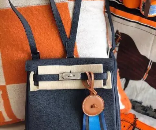 Hermes Kelly Ado Bag Leather Black M1