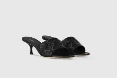 LV Neo Revival Mule Black