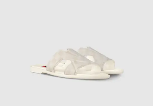 LV Oasis Mule White