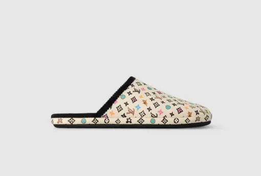 Alternative view of LV Palace Slipper Beige