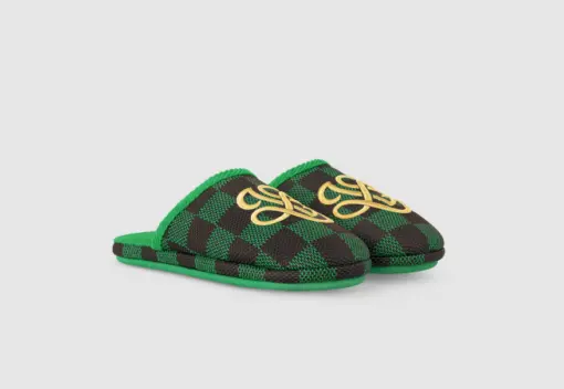 LV Palace Slipper Green