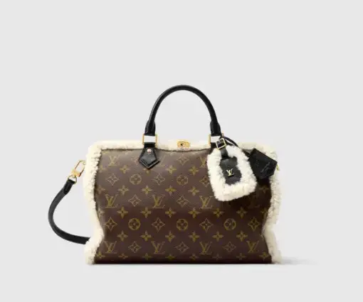 LV Speedy Soft 30 Teddy Bag Brown