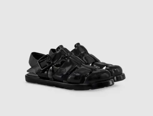 LV Venice Sandal Black