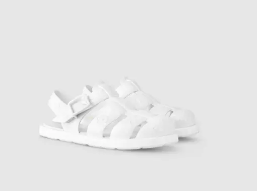LV Venice Sandal White