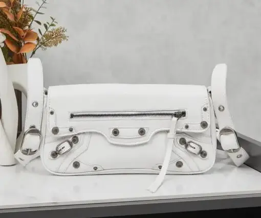 Balenciaga Cagole Bag White