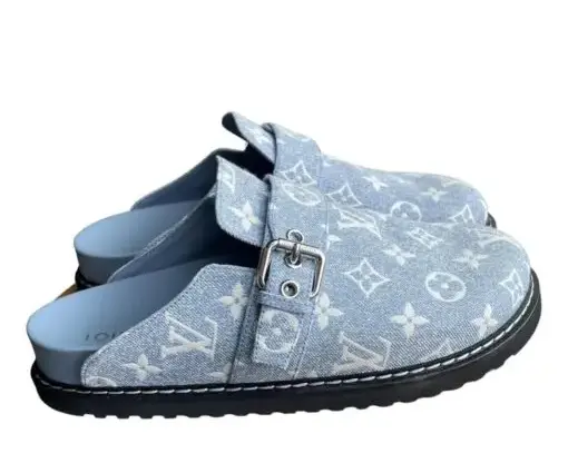LV Cosy Flat Comfort Clog Blue