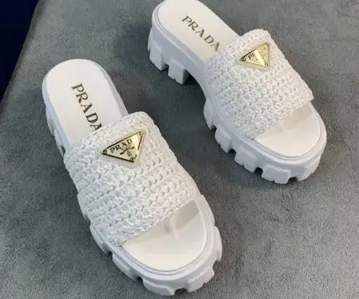 Prada Slipper White
