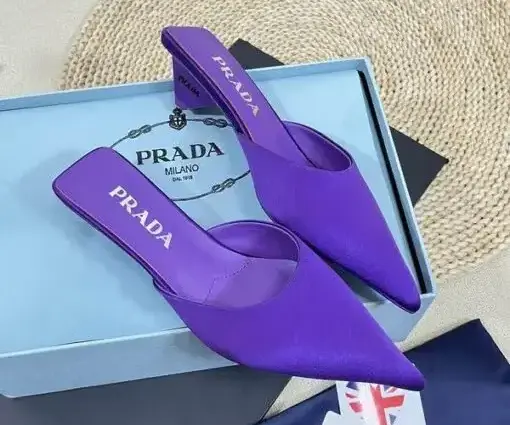 Prada Slipper Deep Purple