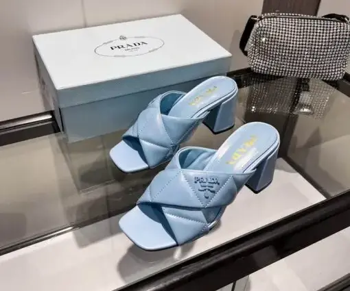Prada Slipper Sky Blue