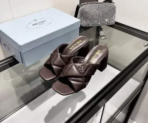 Prada Slipper Dark Chocolate