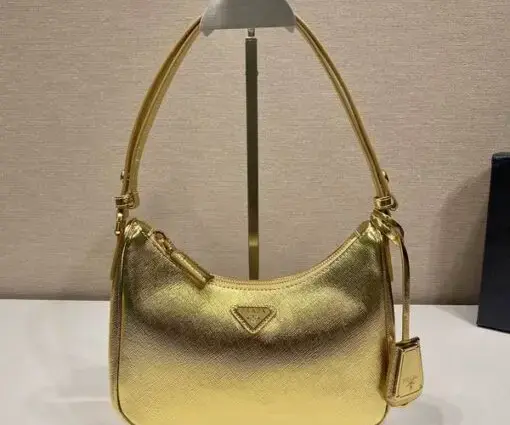 Prada Hobo Bag in Golden