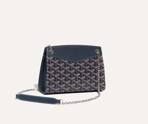 Goyard Rouette Structuré Mini Bag Navy Blue