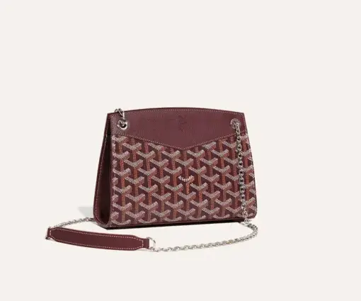 Goyard Rouette Structuré Mini Bag Burgundy