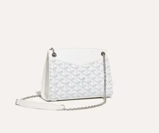 Goyard Rouette Structuré Mini Bag White
