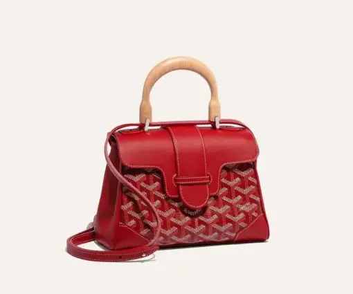 Goyard Saïgon Souple Mini Bag Red