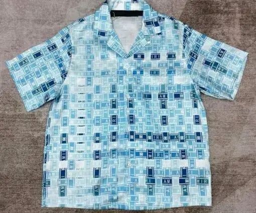 Amiri Shirt Sky Blue