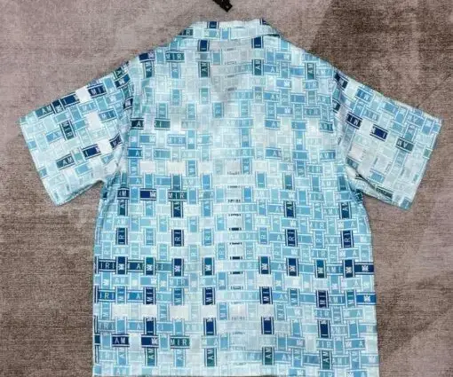 Alternative view of Amiri Shirt Sky Blue