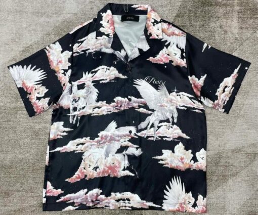 Amiri Pegasus Shirt Black